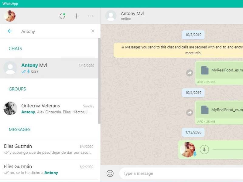 Sistema de atendimento online WhatsApp Messenger